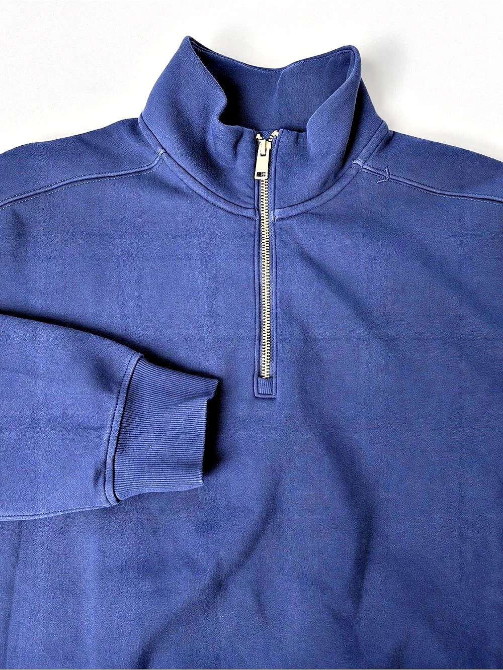 YPB Men’s Navy Quarter Zip Sweatshirt Size Small